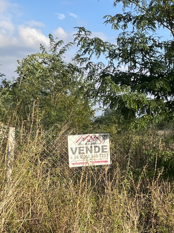 Lote en Potrero de Garay cerca del lago