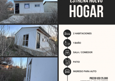 Casa prefabricada en Potrero de Garay